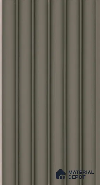 PN 06682 Plain Colour Look Louver 9.5 ft x 0.5 ft Texture Finish - 15 mm | Suitable for Feature Wall, TV Unit & Living Room
