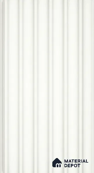 PN 06684 Plain Colour Look Louver 9.5 ft x 0.5 ft Texture Finish - 15 mm | Suitable for Feature Wall, TV Unit & Living Room