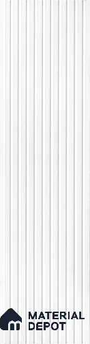 Textured Solid Look PN 06753 9.5 ft x 0.83 ft Texture Finish Louvers - 10 mm | Suitable for TV Unit, Wardrobe, Kitchen Cabinets
