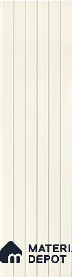 Textured Solid Look PN 06754  9.5 ft x 0.83 ft Texture Finish Louvers - 10 mm | Suitable for TV Unit, Wardrobe, Kitchen Cabinets
