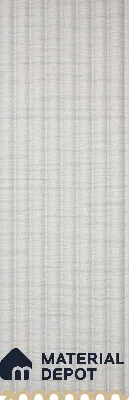 PN 07214 Fabric Look Louver 8 ft x 0.4 ft Texture Finish  - 10 mm | Suitable for Feature Wall, TV Unit & Living Room
