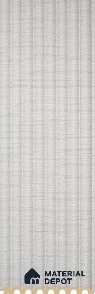 PN 07214 Fabric Look Louver 8 ft x 0.4 ft Texture Finish - 10 mm | Suitable for Feature Wall, TV Unit & Living Room