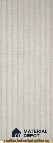 PN 07217 Fabric Look Louver 8 ft x 0.4 ft Texture Finish - 10 mm | Suitable for Feature Wall, TV Unit & Living Room