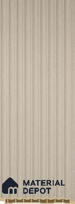 PN 07219 Fabric Look Louver 8 ft x 0.4 ft Texture Finish  - 10 mm | Suitable for Feature Wall, TV Unit & Living Room