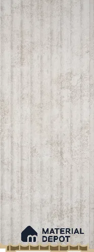 PN 07221 Fabric Look Louver 8 ft x 0.4 ft Texture Finish  - 10 mm | Suitable for Feature Wall, TV Unit & Living Room