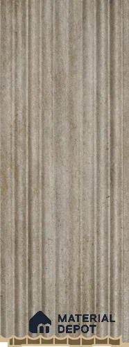 PN 07224 Fabric Look Louver 8 ft x 0.4 ft Texture Finish  - 10 mm | Suitable for Feature Wall, TV Unit & Living Room