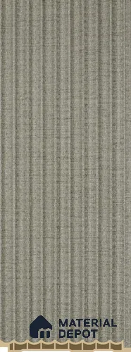 PN 07226 Fabric Look Louver 8 ft x 0.4 ft Texture Finish - 10 mm | Suitable for Feature Wall, TV Unit & Living Room