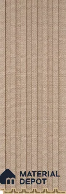 PN 07228 Fabric Look Louver 8 ft x 0.4 ft Texture Finish  - 10 mm | Suitable for Feature Wall, TV Unit & Living Room