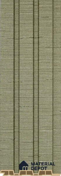 PN 07231 Fabric Look Louver 8 ft x 0.4 ft Texture Finish - 10 mm | Suitable for Feature Wall, TV Unit & Living Room