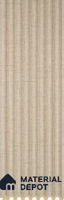 PN 07234 Fabric Look Louver 8 ft x 0.4 ft Texture Finish  - 10 mm | Suitable for Feature Wall, TV Unit & Living Room