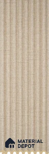 PN 07234 Fabric Look Louver 8 ft x 0.4 ft Texture Finish - 10 mm | Suitable for Feature Wall, TV Unit & Living Room