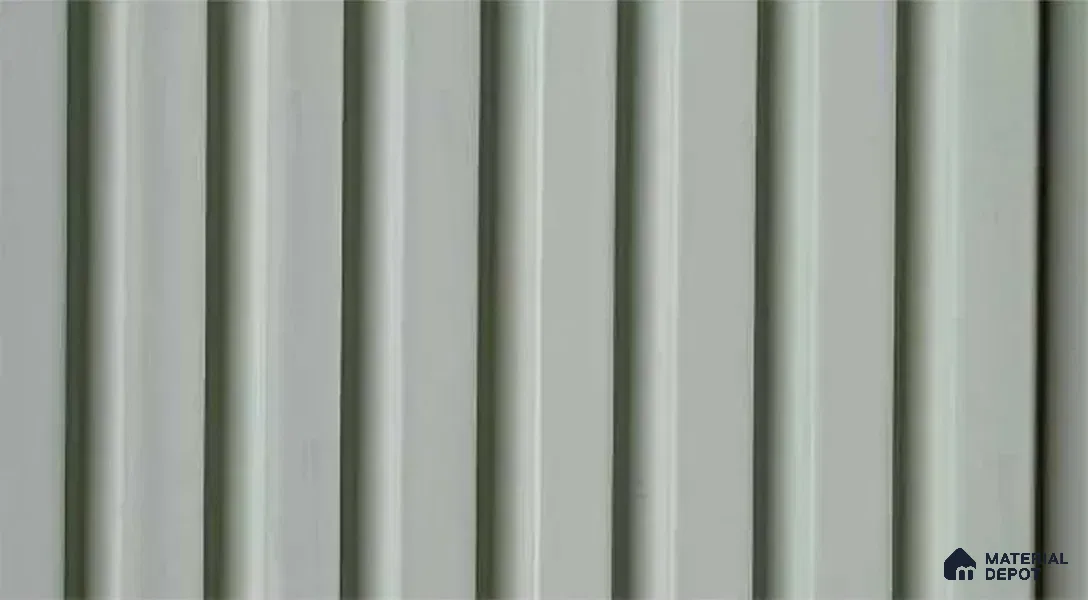 PN 07546 Solid Colors Look Louver 9.5 ft x 0.4 ft Texture Finish - 10 mm | Suitable for Feature Wall, TV Unit & Living Room