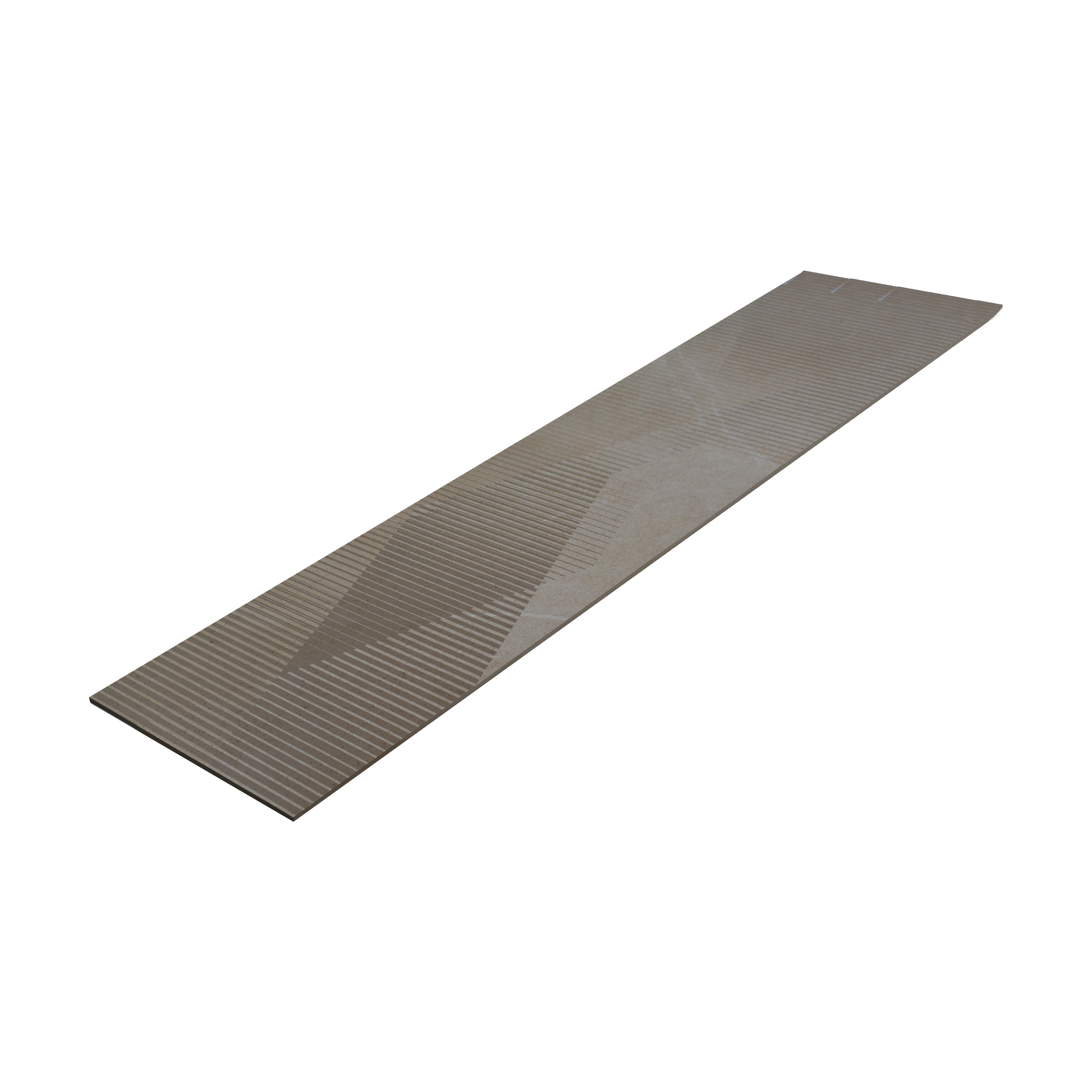 TL 01221 B Fusion Crema Decor 1200x300 mm GVT Carving Matte Finish Abstract Look Tile - 9 mm