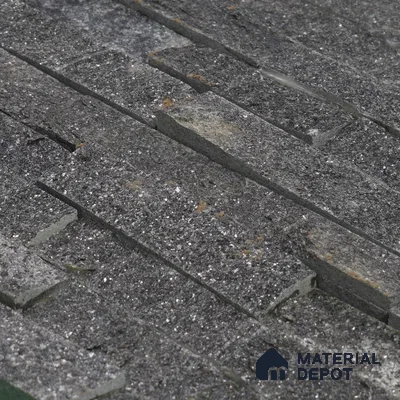 WL 00094 Galaxy Black 600 x 150 mm Natural Stone Wall Cladding |  Stone is a Natural Product, Please Expect Variation in Shades
