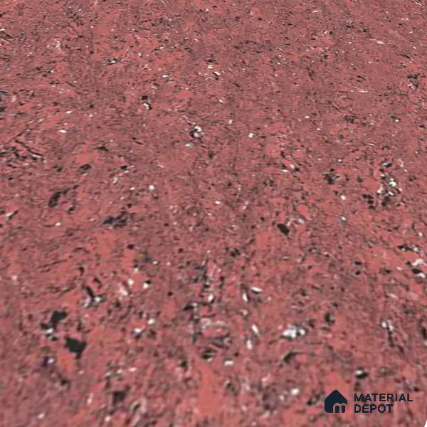 Double Charge Floor & Wall Tile TL 00437 Dualcore Rosso Red 2 ft x 2 ft Vitrified Glossy Finish - 9 mm | Suitable for Bedroom, Living Room, Office & Bathroom Wall
