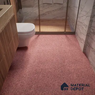 Double Charge Floor & Wall Tile TL 00437 Dualcore Rosso Red 2 ft x 2 ft Vitrified Glossy Finish - 9 mm | Suitable for Bedroom, Living Room, Office & Bathroom Wall