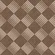 Geometric Floor Tile TL 05298 Strada Braided Brown 20 inch x 20 inch Vitrified Matte Finish - 12 mm | Suitable for Parking, Balcony, Courtyard, Patio, Terrace | Image 01