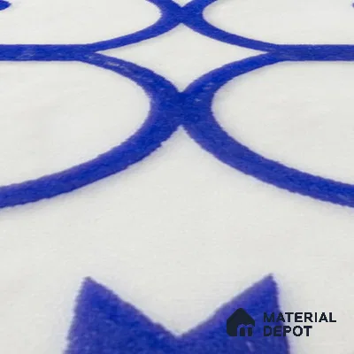 Subway Wall & Floor Handmade Tile TL 05860 F Corner Curl Azure Harmony 98 mm x 98 mm Vitrified - 9 mm | 6 Random Patterns | Suitable For Living Room, Bedroom, Kitchen