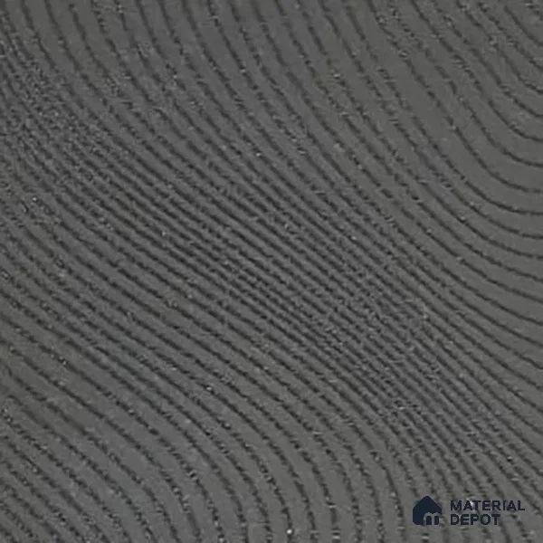 Subway Wall & Floor Tile TL 05921 Wave Line Wave Gray 148 mm x 148 mm Vitrified - 9 mm | Random Mix Patterns | Suitable For Kitchen, Accent/Feature Wall, Bathroom