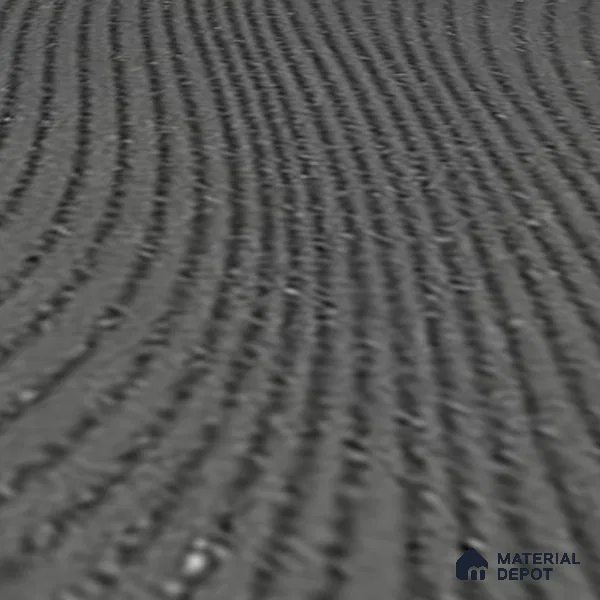 Subway Wall & Floor Tile TL 05921 Wave Line Wave Gray 148 mm x 148 mm Vitrified - 9 mm | Random Mix Patterns | Suitable For Kitchen, Accent/Feature Wall, Bathroom
