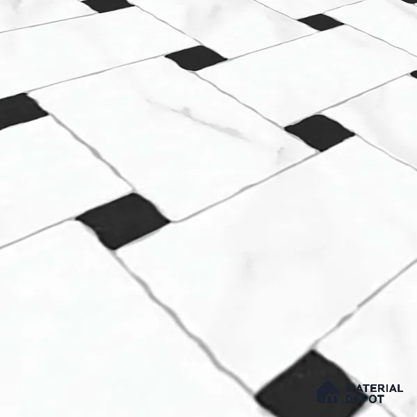 Moroccan Look Floor & Wall Tile TL 06153 Vergo 2 ft x 2 ft Sinker Finish Vitrified Tile - 9 mm | Suitable For Living Room, Bedroom, Kitchen | Please Expect a Slight Variation of Pattern