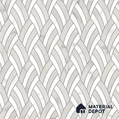 Moroccan Look Floor & Wall Tile TL 06154 Epsilon 2 ft x 2 ft Glitter Glossy Finish Vitrified Tile - 9 mm  | Suitable For Living Room, Dining, Bathroom & Kitchen | Please Expect a Slight Variation of Pattern (Sample)
