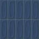 Geometric Wall Tile TL 05752 E Tones Coral Aque 1 ft x 1 ft Ceramic Glossy Finish - 9 mm | Suitable for Living Room, Bedroom, Kitchen, Bathroom | Image 1