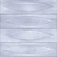 Geometric Wall Tile TL 05749 D Tones Irish Blue 1 ft x 1 ft Ceramic Glossy Finish - 9 mm | Suitable for Living Room, Bedroom, Kitchen, Bathroom | Image 1