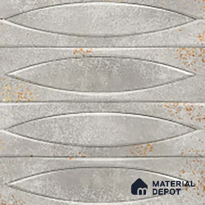 Patterned Wall Tile TL 05749 E Tones Irish Fog 1 ft x 1 ft Ceramic Glossy Finish - 9 mm | Suitable for Living Room, Bedroom, Kitchen, Bathroom | Please Expect a Slight Variation of Pattern