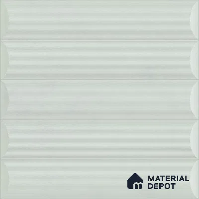 Geometric Wall Tile TL 05753 C Tones Ridge Sky 1 ft x 1 ft Ceramic Matte Finish - 9 mm | Suitable for Living Room, Bedroom, Kitchen, Bathroom | Please Expect a Slight Variation of Pattern (Sample)