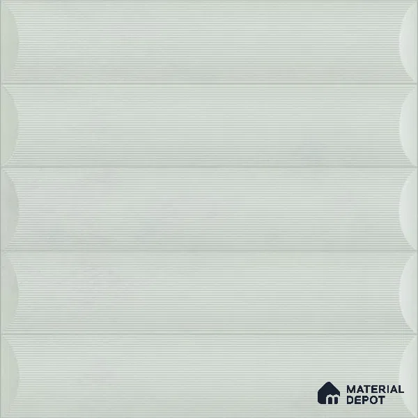 Geometric Wall Tile TL 05753 C Tones Ridge Sky 1 ft x 1 ft Ceramic Matte Finish - 9 mm | Suitable for Living Room, Bedroom, Kitchen, Bathroom | Please Expect a Slight Variation of Pattern (Sample)