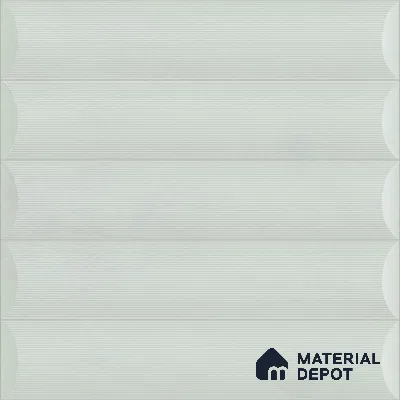 Faux Subway Wall Tile TL 05753 C Tones Ridge Sky 1 ft x 1 ft Ceramic Matte Finish - 9 mm | Suitable For Kitchen, Bathroom, Dining Area | Please Expect a Slight Variation of Pattern