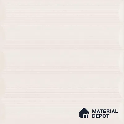 Geometric Wall Tile TL 05753 Tones Ridge Ivory 1 ft x 1 ft Ceramic Matte Finish - 9 mm | Suitable for Living Room, Bedroom, Kitchen, Bathroom | Please Expect a Slight Variation of Pattern (Sample)