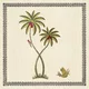 Handmade Third Fired Moroccan Wall Tile TL 13004 F Twin Palms 300x300 mm Embossed Glue Matte Finish Ceramic Rajasthani Series Tile - 9 mm Image 01