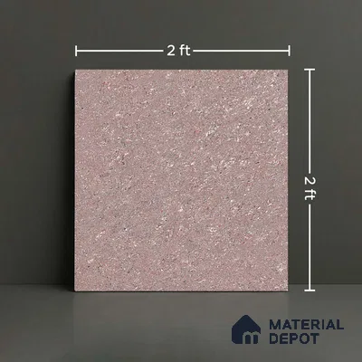 Stone Look Floor Tile TL 09389 B | Glossy Finish 2 ft x 2 ft Vitrified Tile - 8 mm | Suitable For Kitchen, Bathroom, Bedroom & Office
