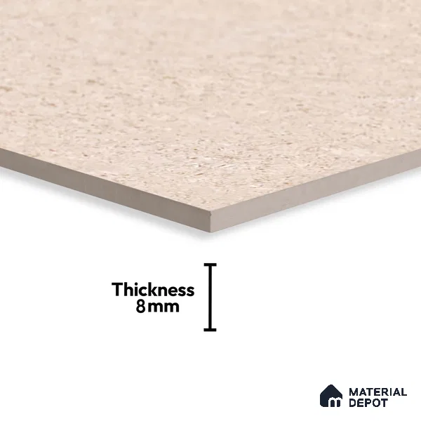 Stone Look Floor Tile TL 09389 C | Glossy Finish 2 ft x 2 ft Vitrified Tile - 8 mm | Suitable For Kitchen, Bathroom, Bedroom & Office