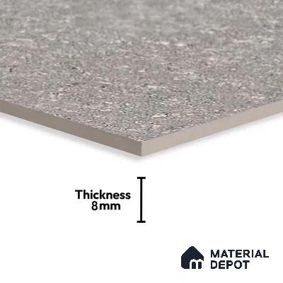 Stone Look Floor Tile TL 09389 | Glossy Finish 2 ft x 2 ft Vitrified Tile - 8 mm | Suitable For Kitchen, Bathroom, Bedroom & Office