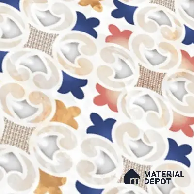 Highlighter Look Wall Tile TL 08840 B | Glossy Finish 18 x 12 inch Ceramic Tile - 7 mm | Suitable For Kitchen & Bathroom