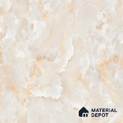 Marble Look Floor Tile TL 08840 D | Matte Finish 12 x 12 inch Ceramic Tile - 7 mm | Suitable For Kitchen, Bathroom, Bedroom & Office