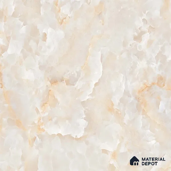 Marble Look Floor Tile TL 08840 D | Matte Finish 12 x 12 inch Ceramic Tile - 7 mm | Suitable For Kitchen, Bathroom, Bedroom & Office