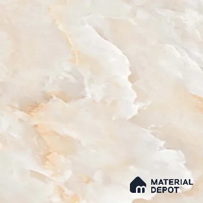 Marble Look Floor Tile TL 08840 D | Matte Finish 12 x 12 inch Ceramic Tile - 7 mm | Suitable For Kitchen, Bathroom, Bedroom & Office