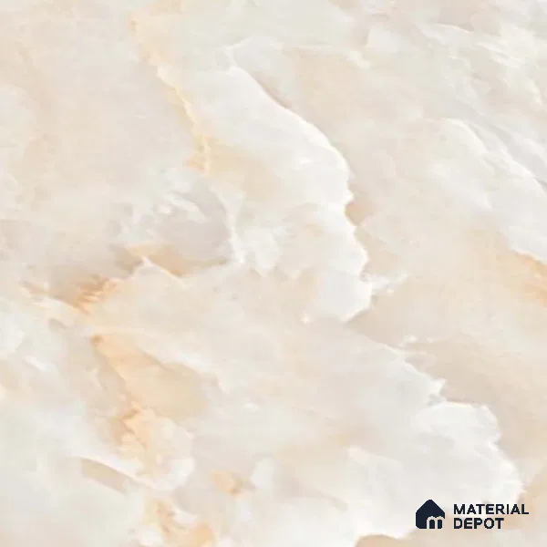 Marble Look Floor Tile TL 08840 D | Matte Finish 12 x 12 inch Ceramic Tile - 7 mm | Suitable For Kitchen, Bathroom, Bedroom & Office