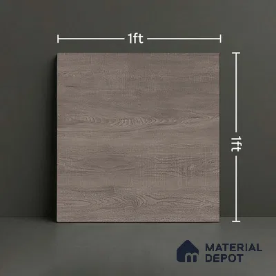 Stone Look Floor Tile TL 08842 D | Matte Finish 12 x 12 inch Ceramic Tile - 7 mm | Suitable For Kitchen, Bathroom, Bedroom & Office