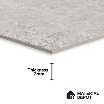 Stone Look Floor Tile TL 08848 D | Matte Finish 12 x 12 inch Ceramic Tile - 7 mm | Suitable For Kitchen, Bathroom, Bedroom & Office