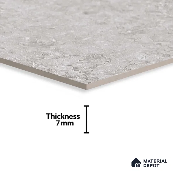 Stone Look Floor Tile TL 08848 D | Matte Finish 12 x 12 inch Ceramic Tile - 7 mm | Suitable For Kitchen, Bathroom, Bedroom & Office