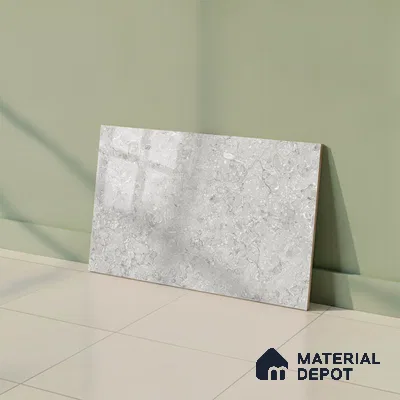 Marble Look Wall Tile TL 08848 | Glossy Finish 18 x 12 inch Ceramic Tile - 7 mm | Suitable For Kitchen & Bathroom