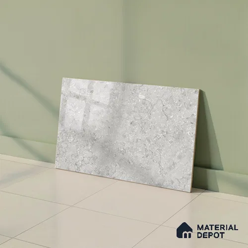 Marble Look Wall Tile TL 08848 | Glossy Finish 18 x 12 inch Ceramic Tile - 7 mm | Suitable For Kitchen & Bathroom