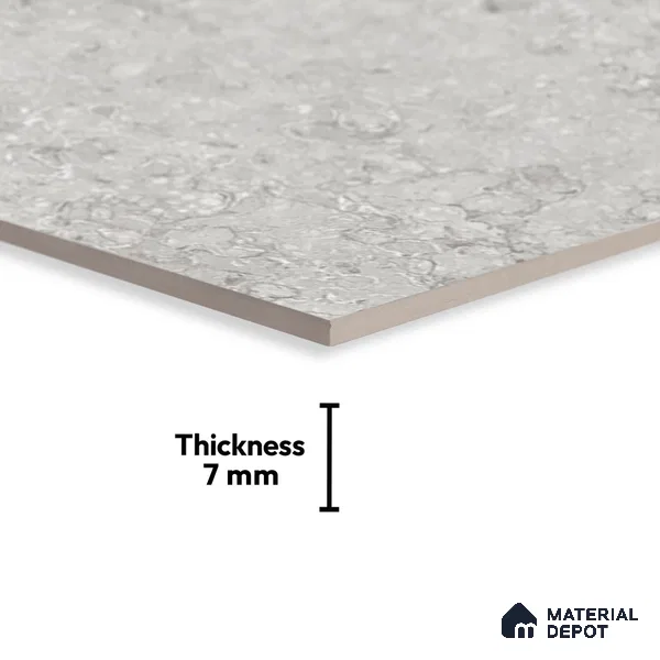 Marble Look Wall Tile TL 08848 | Glossy Finish 18 x 12 inch Ceramic Tile - 7 mm | Suitable For Kitchen & Bathroom