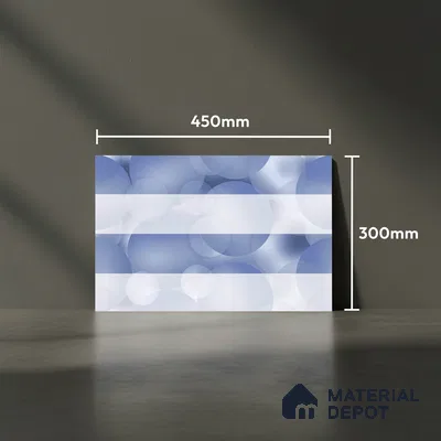 Highlighter Look Wall Tile TL 08856 B | Glossy Finish 18 x 12 inch Ceramic Tile - 7 mm | Suitable For Kitchen & Bathroom
