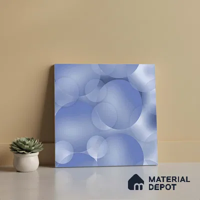 Patterned Look Floor Tile TL 08856 D | Matte Finish 12 x 12 inch Ceramic Tile - 7 mm | Suitable For Kitchen, Bathroom, Bedroom & Office | Please Expect a Slight Variation of Pattern